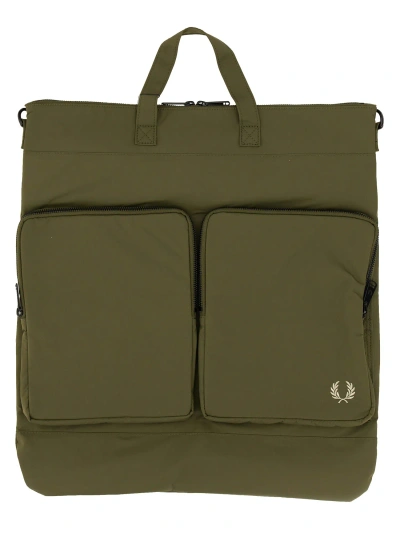 Fred Perry Bag "helmet" In Military Green