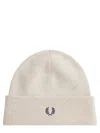 Fred Perry Beanie Hat With Logo