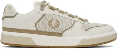 Fred Perry Beige B300 Sneakers In V37