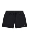 Fred Perry Bermuda With Logo In Black