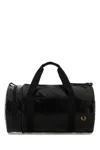 Fred Perry Travel Bag Featuring Gold-tone Hardware In Black