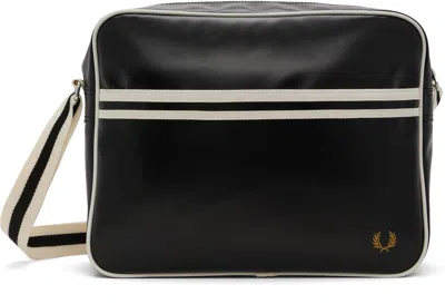 Fred Perry Black Classic Shoulder Bag