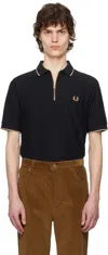 Fred Perry Logo-embroidery Cotton Polo Shirt In 198