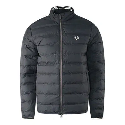 Pre-owned Fred Perry Black Insulated Jacket