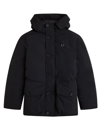 Fred Perry Black Nylon Jacket