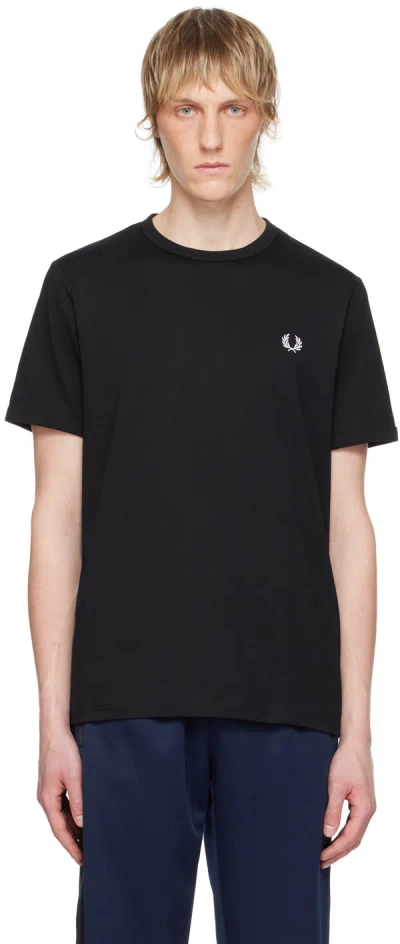Fred Perry T-shirt Ringer In Blue