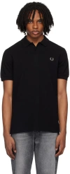 Fred Perry Polo Shirt  Men Color Black