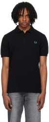FRED PERRY BLACK 'THE FRED PERRY' POLO