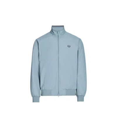 Fred Perry Blouson Col Montant In Blue