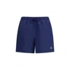Fred Perry Blue Recycled Polyester Shorts In Blue