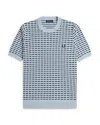 Fred Perry Boucle Ribbed Knit Tee