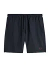 Fred Perry Boxer Swimsuit In Blue