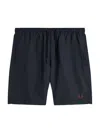 Fred Perry Boxer Swimsuit In Blue