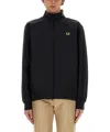 Fred Perry Mens Brentham Jacket Nos In Black