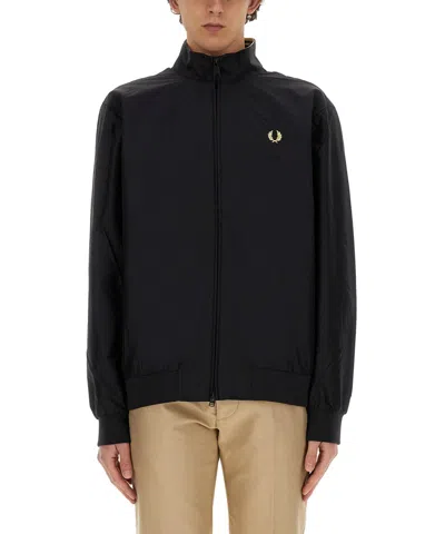 Fred Perry Brentham Jacket In Black