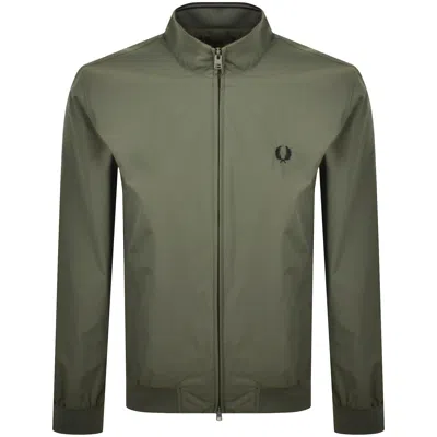Fred Perry Brentham Jacket Laurel Wreath Green