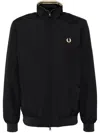 Fred Perry Brentham Sport Jacket In Black