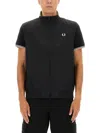 Fred Perry "brentham" Vest In Black