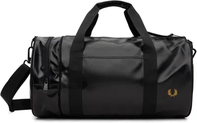 Fred Perry Brown Tonal Barrel Duffle Bag