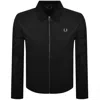 Fred Perry Caban Jacket Black In Black