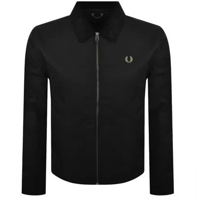 Fred Perry Caban Jacket Black