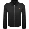 Fred Perry Caban Jacket Black In Black