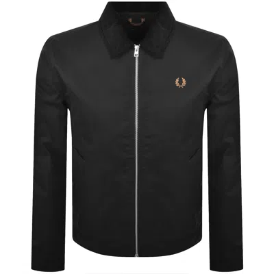 Fred Perry Caban Jacket Black