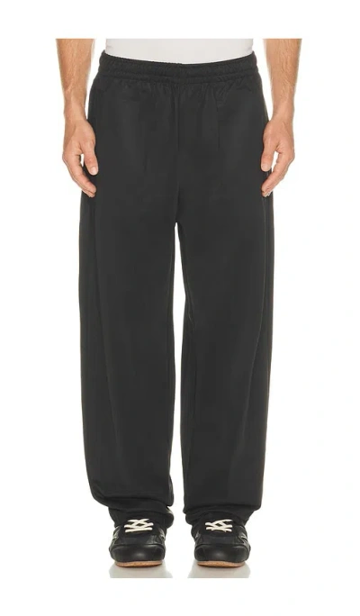 Fred Perry Canvas Track Pant In Black