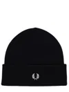 Fred Perry Cap With Logo In Black