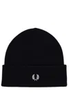 Fred Perry Cap With Logo In Black