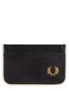 Fred Perry Card Holder Laurel Wreath In Black