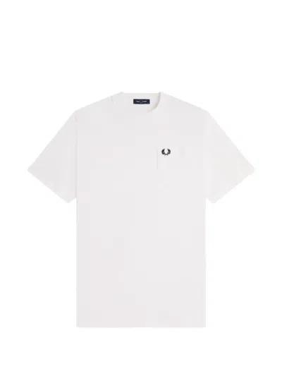 Fred Perry Chest-pocket T-shirt In Blue