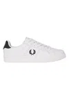 Fred Perry Leather Sneaker In White