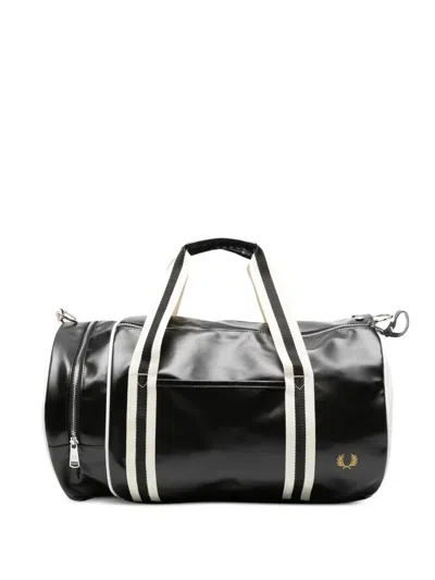 Fred Perry "" Classic Barrel Bag In Black