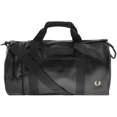 Fred Perry Classic Barrel Bag Black