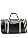Fred Perry Classic Barrel Bag Black In Black