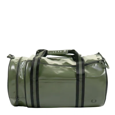 Fred Perry Classic Barrel Bag Laurel Wreath Green