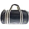 FRED PERRY FRED PERRY CLASSIC BARREL BAG NAVY