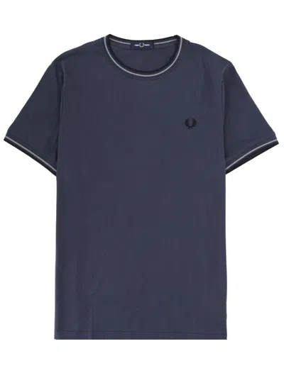 Fred Perry Classic Fit T-shirt For Men In Charcoal