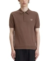 Fred Perry Classic Knit Polo In Carrington Brick