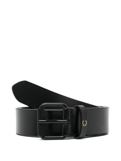 Fred Perry Klassischer Gürtel In Black
