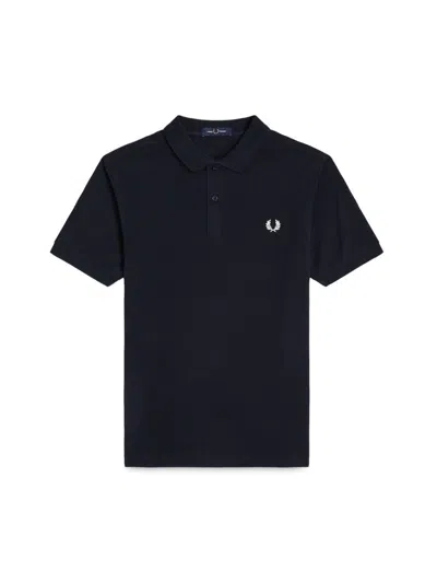 Fred Perry Classic Pique Polo Shirt In Blue