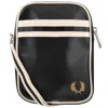 Fred Perry Black Canvas Crossbody Bag