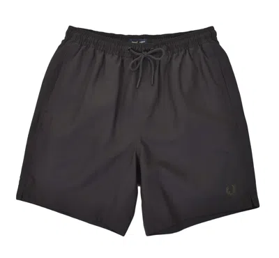 Fred Perry Classic Swimshorts Black