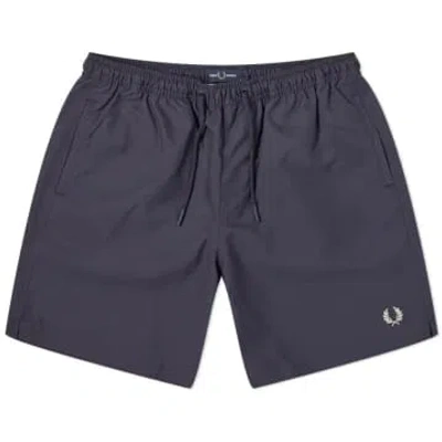Fred Perry Classic Swin Shorts Navy In Blue