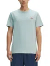 Fred Perry Logo-embroidered Cotton T-shirt