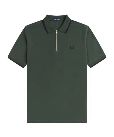 Fred Perry Comfortable And Trendy Top In Green