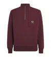 Fred Perry Cotton  Polo Shirt In Burgundy