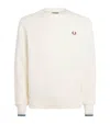 Fred Perry Sweatshirt With Logo In White