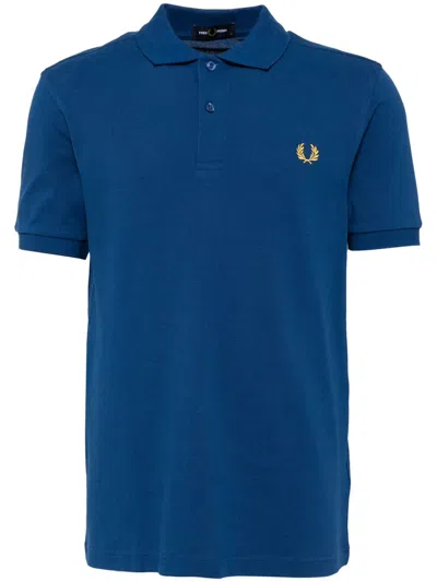 Fred Perry Klassisches Poloshirt In Blau